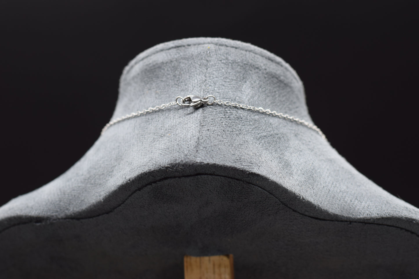 Yggdrasil Blue Gem Pendant with Adjustable Stainless Steel Chain 45-55cm